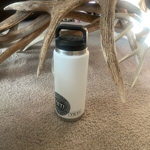 YETI White Insulated Water Bottle